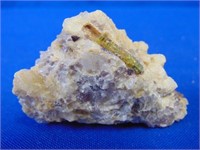 Natural Mineral Amethyst & Quartz Sample