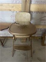Vtg high chair