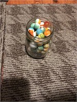 Jar of marbles