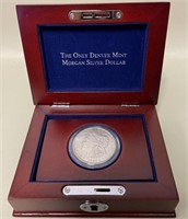 S - ONLY DENVER MINT MORGAN SILVER DOLLAR SET (S22