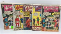 (5) 12 cent DC comic books
