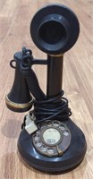 Vtg GTE Retro Style Candle Stick Phone 16"T