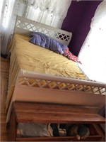 Painted Sleigh Bed  66in