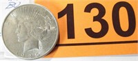 Coin 1925-S Peace Silver Dollar    BU