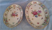 Lot of 2 Schumann Germany express dreseda flowers