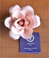 Capodimonte Porcelain Rose (In Box)