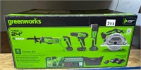 Greenworks 24V, 4 Tool Combo Kit