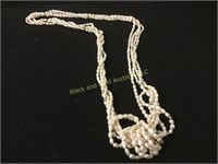 28" Four Strand String of Freshwater Pearls