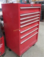 Rolling Tool Chest, Seven Drawer