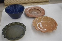 4 pcs. Pottery