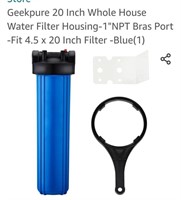 20 inch Whole House Water Filter housing