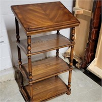 Lecture book stand walnut look at pictures