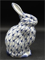 Porcelain Marked ‘Hand-Painted’ Rabbit Figure