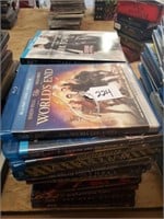 30 Blu-Ray Movies in Cases