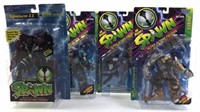 (4) Mcfarlane Toys Spawn Carded Action Figures