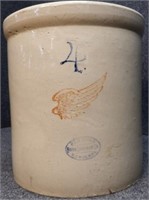 Red Wing 4-Gallon Stoneware Crock