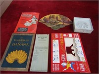 Bacon boxes, banana book, fan Pecatonica, IL