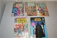 Star Wars Comics 47,50,54,56 and Golden Book