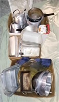 3 Boxes Full of Misc. Cookware