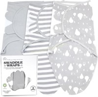 Baby Swaddle Blanket Wrap  3-Pack  0-3 Months