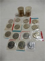 48 UNCIRCULATED KENNEDY HALF DOLLARS 1972 AND UP