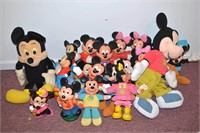 Large Group Lot of Mickey Mouse and Minnie Mouse