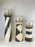 Clay Lighthouse Luminaries