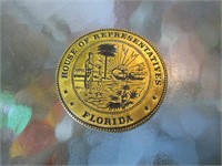 Florida House of Representitive Medal