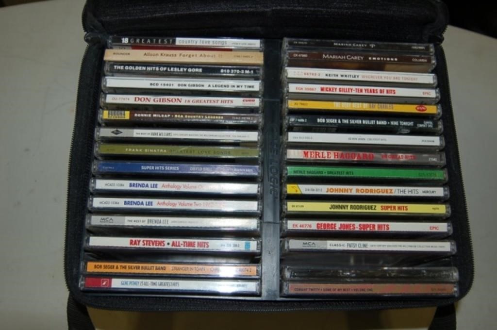 Case of CD's