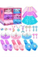 ( New ) Princess Dress Up Shoes & Pretend Jewelry