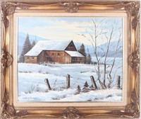 EMILE A. GRUPPE ORIGINAL OIL PAINTING - AFTER