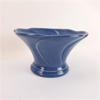 Vintage Rare Haeger Blue Ceramic Planter