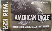 AMERICAN EAGLE 223 REMINGTON 20 ROUNDS