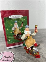 Hallmark Toymaker Santa Ornament *In Box*