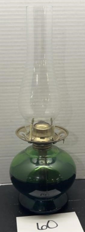 Vintage Oil Lamp; 17"