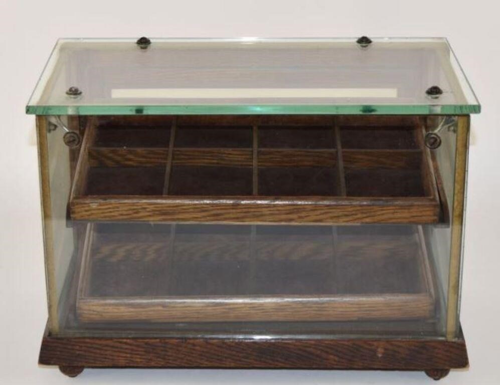 Early 20th Century Pocket Watch Display Case