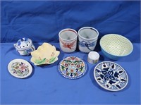 Porcelain Cups, Bowls, Plates