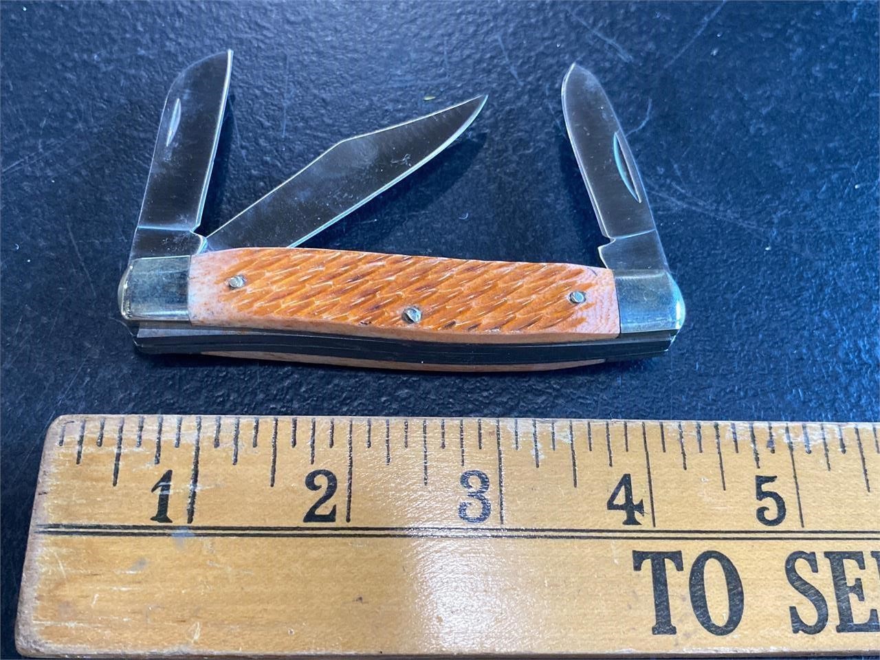 3 Blade Pocket Knife