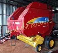 '14 NH BR7070 SILAGE SPECIAL ROUND BALER