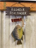 Wooden Red Neck Fish Finder