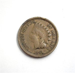 1864-CN Cent Fine