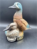 Vintage Ducks Unlimited Blue Wing Duck JB Decanter