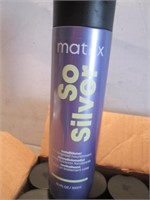 BOX OF 12 MATRIX SO SILVER HAIR CONDITIONER