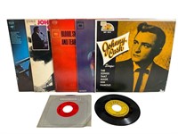 Johnny Cash Albums & 45’s