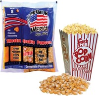 NEW 4 Packs All In One Pack Popcorn