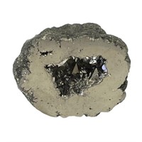 Moroccan Silver Geode Aura Quartz