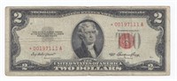1953 United States $2 Star Note