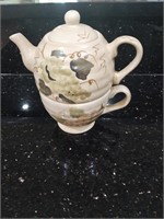 CIB Tea Pot and Cup