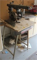 Craftsman radial arm saw, very unstable stand