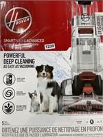 HOOVER SMART AUTOMATIC CARPET CLEANER RETAIL $270